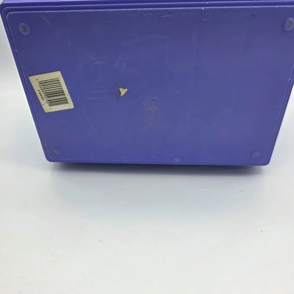 Vtg Caboodles Makeup/Nail Polish Case Organizer Model 2700 1980s Original Purple